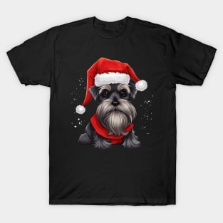 Miniature Schnauzer Christmas T-Shirt